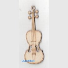 Guitare bois 70 mm x 25 mm à décorer